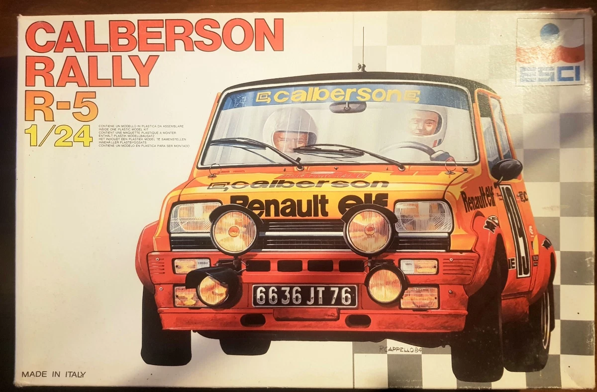 Maquette ESCI 1/24 – Calberson R5 Rally – Voiture Rallye – Neuf