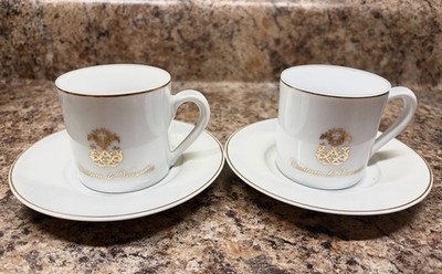 Chateau de Versailles Espresso Cups purchased at Versailles