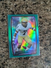 2013 Bowman Tyrann Mathieu 1/1 RC One Of One  Green Rainbow Foil Honey Badger!