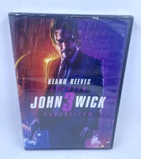 John Wick Chapter 3 - Parabellum DVD Keanu Reeves NEW Factory Sealed