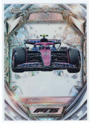 2025 Topps Chrome Formula 1 Diamond 75th Anniversary Franco Colapinto MoneyGram
