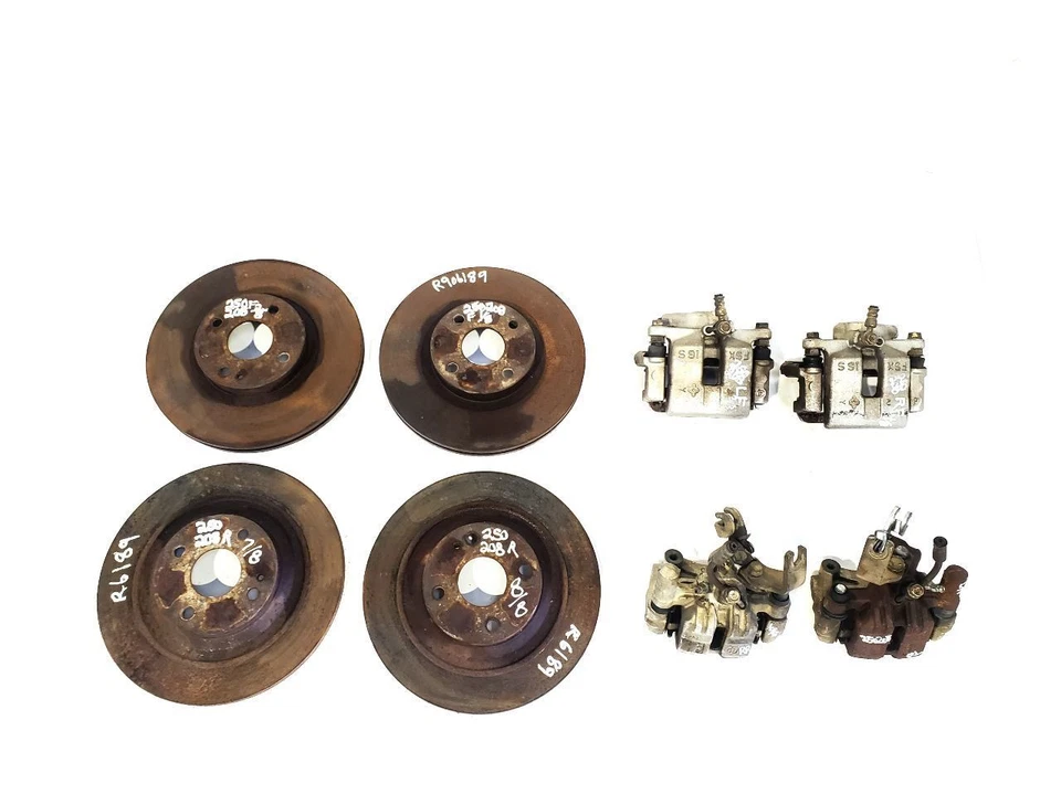 Оригинальный набор из 4 тормозных суппортов с роторами для Mazda Miata Speed 2004 2005 годов выпуска - Изображение 2 из 4