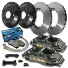 FITS Ford Focus MK2 ST220 Front 17" 4 Pot Big Brake Kit