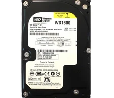 WD WD1600JD-55HBC0 DSCANTJAH (WCAL) Thailand 160gb Sata 3.5" HDD AUG/2005