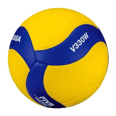 Mikasa V330W 2019 Official FIVB Indoor outdoor Volleyball size 5 - Blue/Yellow