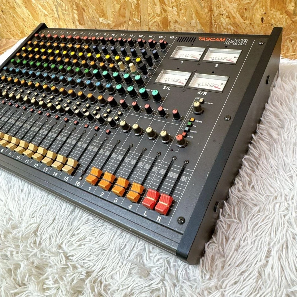 TASCAM M-216 Analog Mixer Free Shipping From Japan - Image 3 of 4