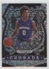 2020-21 Panini Prizm Draft Picks Crusade Fast Break Jaden McDaniels #91 07mp