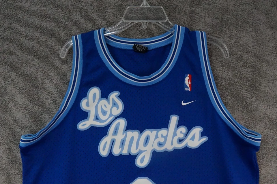 Nike NBA Vintage Los Angeles Lakers Kobe Bryant #8 Blue Swingman Jersey Sz XL +2 - Image 2 of 4