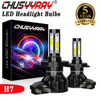 LED Headlight Hi/Lo Beam Bulbs H4/9003 6000K White For Skandic V-800 SWT 2012