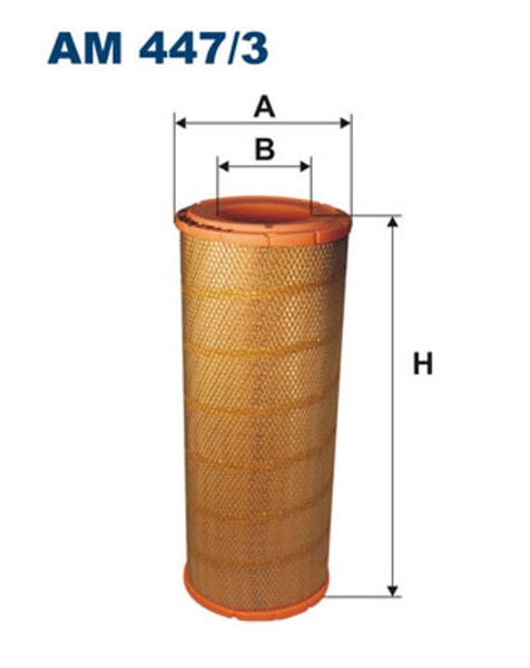 Filtron Luftfilter AM 447/3 Filtereinsatz FüR 55 DAF-image