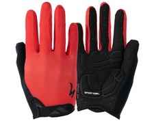 Specialized Women's Body Geometry Sport Gel Long Finger Gloves (Red)