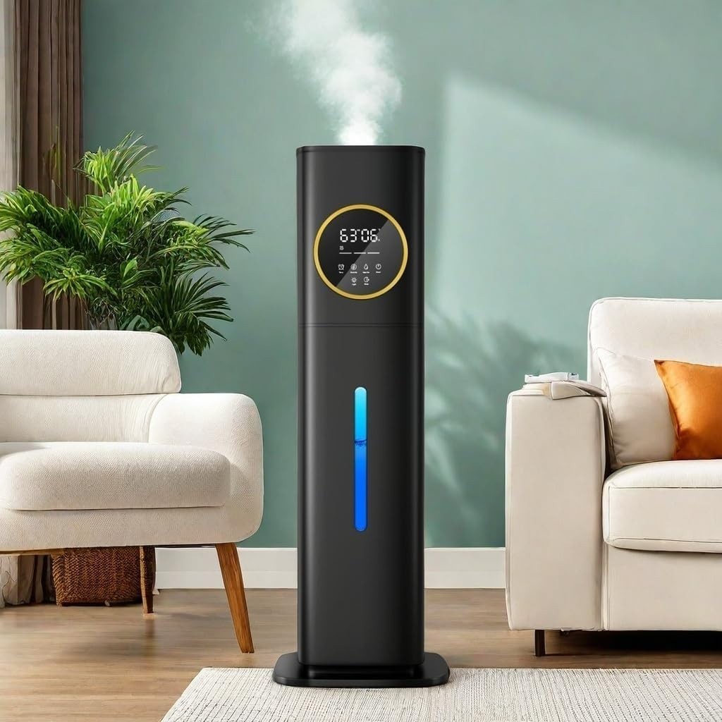 S For Bedroom, 2.1gal/8l Humidifier Large Room With Essential Oil Diff