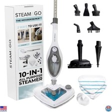 Steam and Go 10-in-1 Steam Mop - Multi-Functional Floor Steamer for Home Use