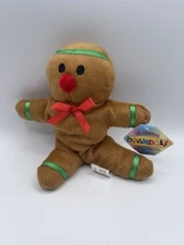 Kellytoy Original Bean Pals Gingerbread Man Toy