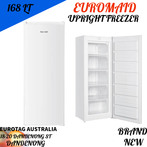 🥶Euromaid 168L Upright Freezer EUFR168W BRAND NEW 2 Years Warranty RRP: $999 - Picture 4 of 5