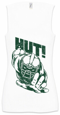 American Football Hut! Damen Tank Top Player Spieler Sucht Helmet Addicted Helm