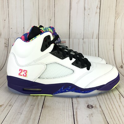 Nike Air Jordan 5 Retro Alternate Bel-Air 2020 Shoes White Purple