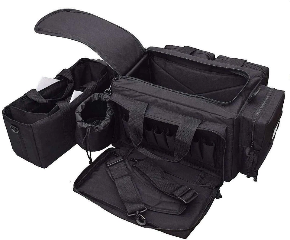3S Range Bag Large Tactical Pistol Duffle Handgun Carrying Case Shooting Range - Image 2 of 4