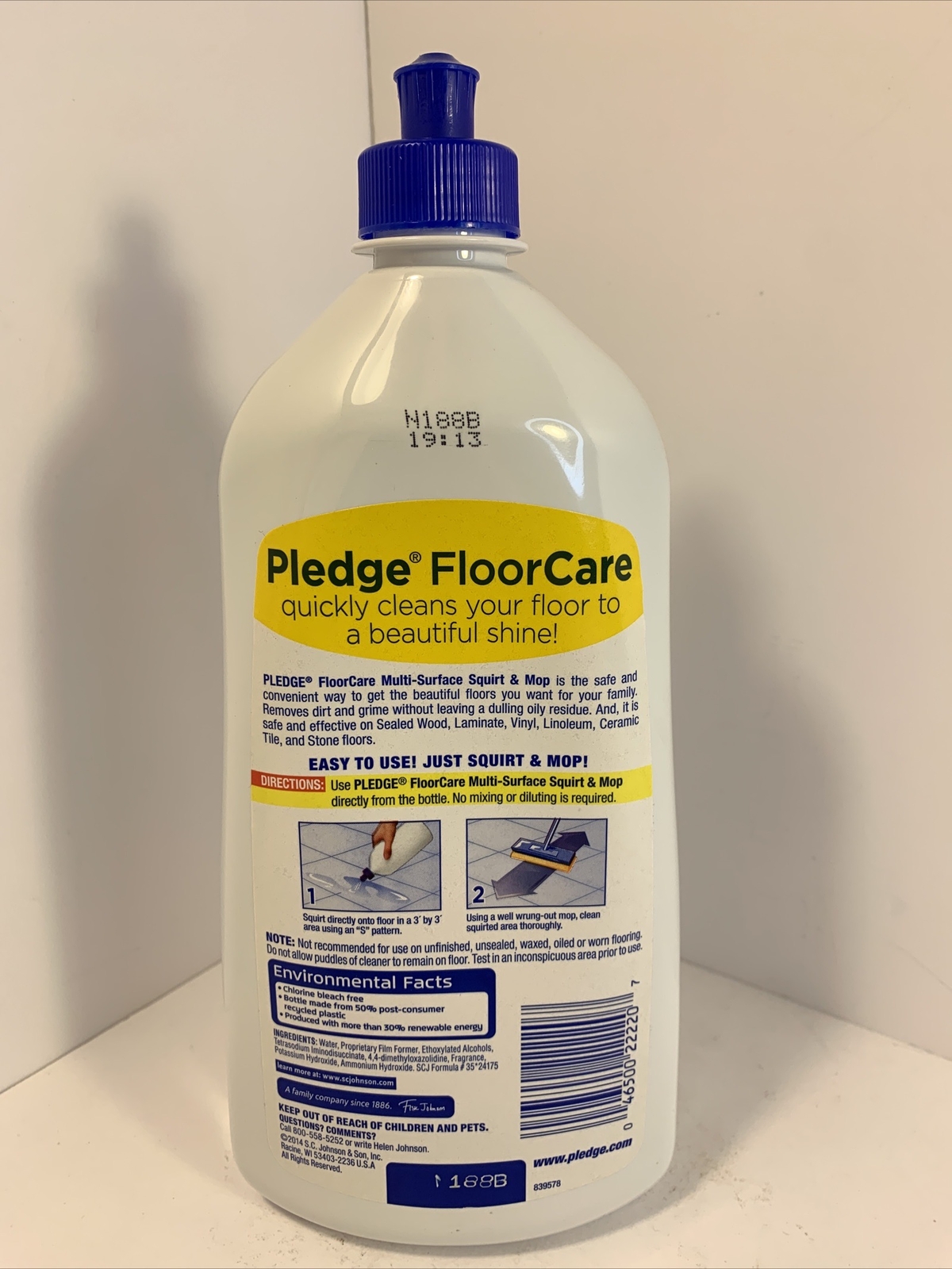 Pledge Floor Care Squirt & Mop Rainshower Scent 27 fl oz eBay