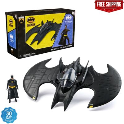 DC Comics Batman, Batwing and 4-inch Batman Figure Set, 1992 Batman Returns L