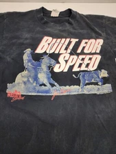 Vintage Western Celebrities Joe Beaver Roping M Black Vtg Single Stitch