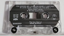 THE VERY BEST OF ANNE MURRAY Tape 2 Cassette, 1990, Cema 4X2L 57387-2