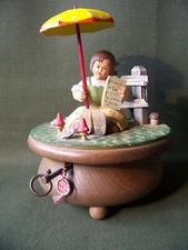 Vintage Genuine ANRI/Thorens Swiss Music Work Raindrops Keep Falling On My Head