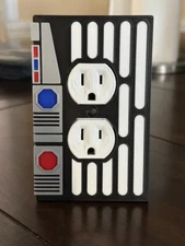 Star Wars inspired - Outlet Wall Cover Plate - Imperial Style