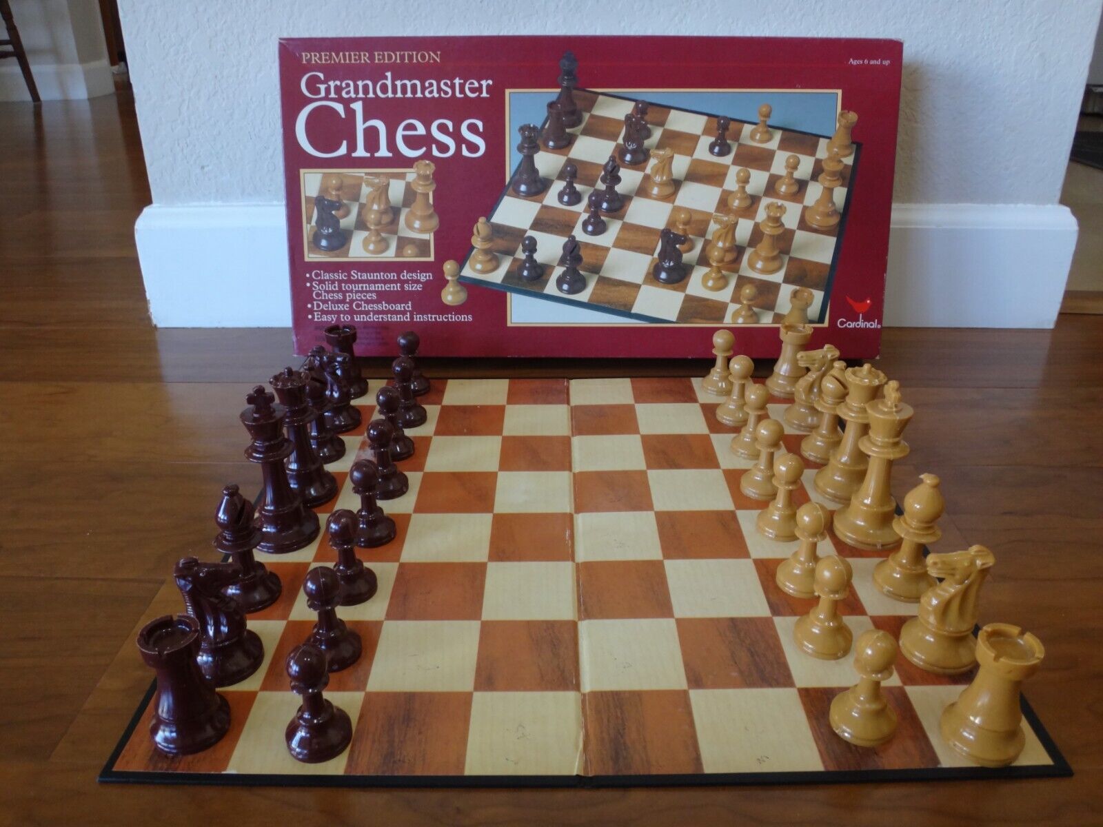 Grand Master Staunton Tournament Chess Set Pieces King Size: 