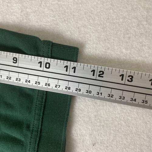 Masters Collection Polo Shirt Mens 2XL Green 60s Two Ply Cotton Golf Vtg - Picture 14 of 14