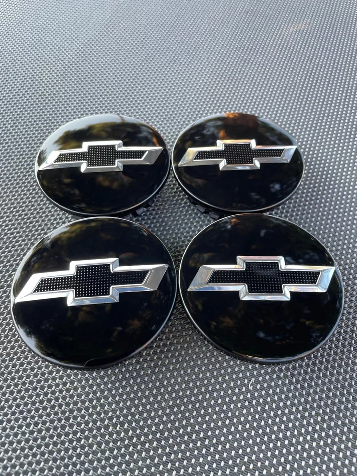 CHEVROLET SET OF  4X 58mm Wheel Center Caps CAMARO, COBALT, CAPTIVA, CRUZE, VOLT - Image 2 of 4