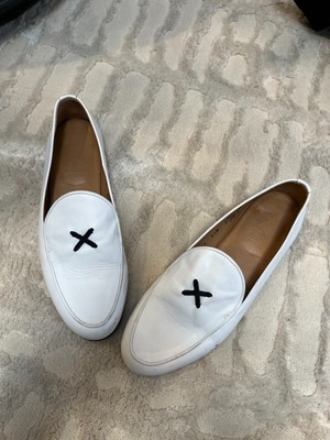 Del Toro Sky Leather Milano Loafers White Size 37 | eBay display picture 1
