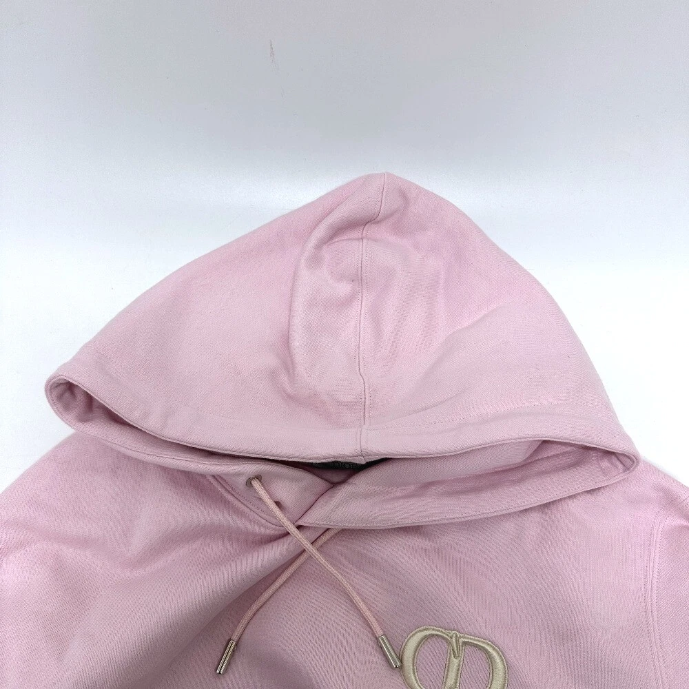 Dior 113J698A0531 CD Logo Pullover Abbigliamento Parka Cotone Rosa