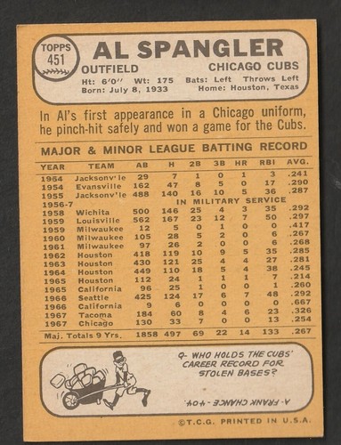 1968 Topps Baseball Cards Scegli una carta a scelta 295-660 EX X-MT 1/25 Set Break - Foto 284 di 490
