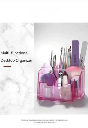 Nail Art Organizer Plastic Gel Polish Remover Clean Cotton Pad Swab Storage Box - 第 11/22 張圖片