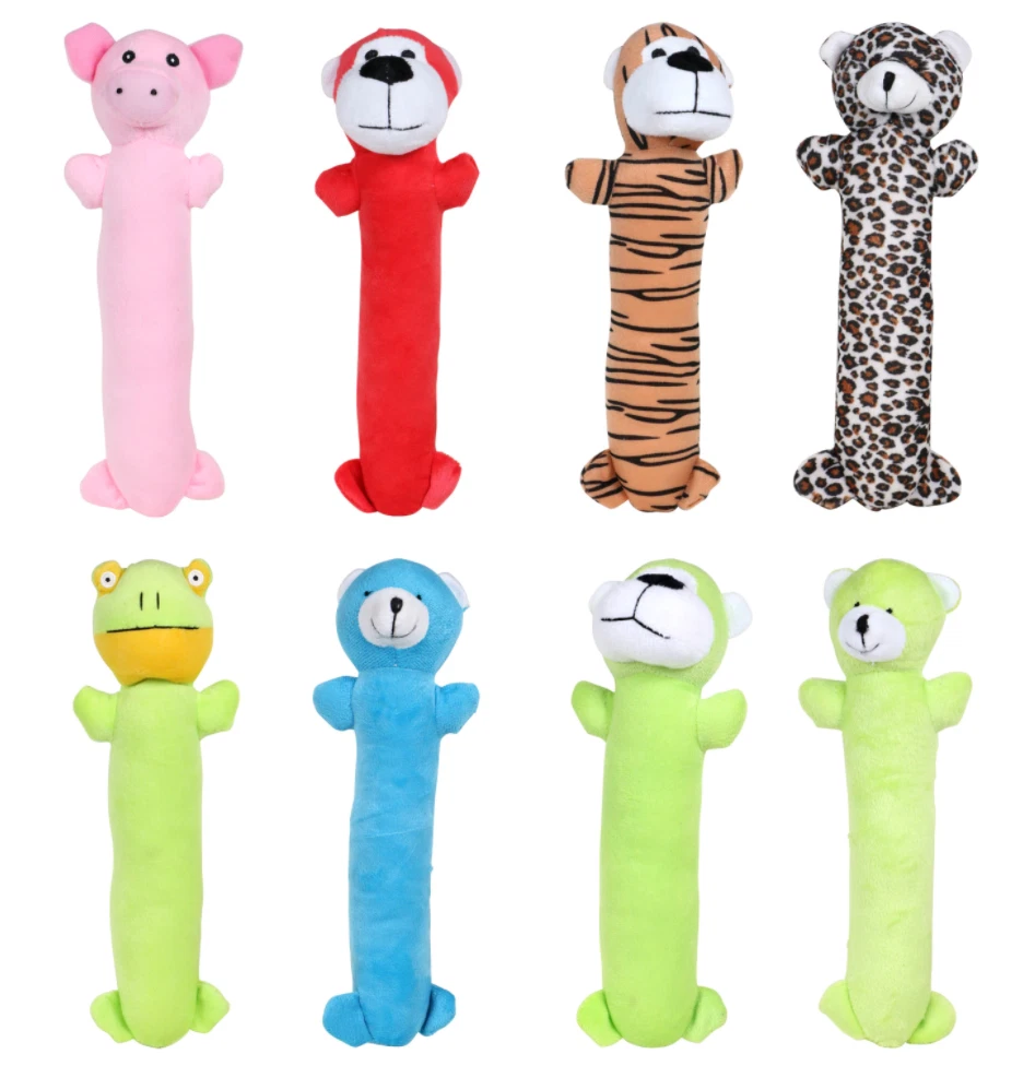 Plush dog toys with cheap squeakers