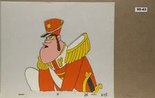 Back To The Future Original Production Drawing And Cel 95-43 Used Cond.