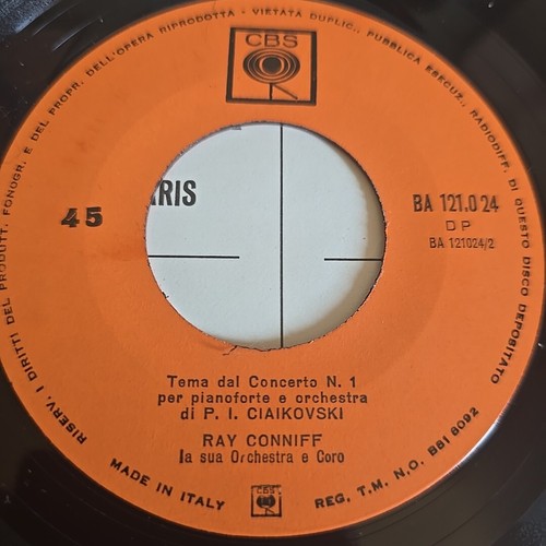 Ray Conniff E The His Orchestra Tchaikovsky Themes Concerto N°1 Pathetic 45 - Picture 3 of 4