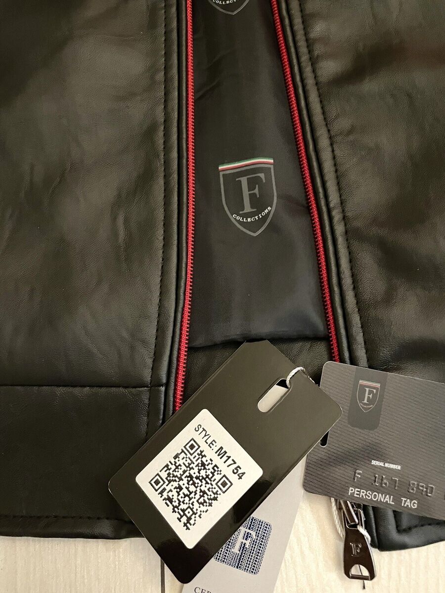 Ferrari F Collections- Made in Italy Faux leather men's Ferrari F Collections- Made in Italy Faux leather men's