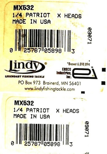 Lindy Jigheads X Sistema de Cambio 2 Paquetes Kit de Cabezal de Plantilla - Tú eliges Tamaño y Color - Imagen 111 de 229