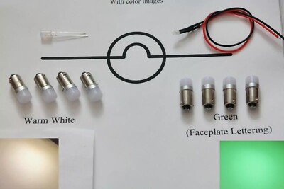 McIntosh MA6100 replacement front panel LED bulbs lights lamps FULL kit upgrade