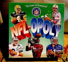 NFL-OPOLY The Game Of Champions 1994 Edition Vintage Board Game Sealed