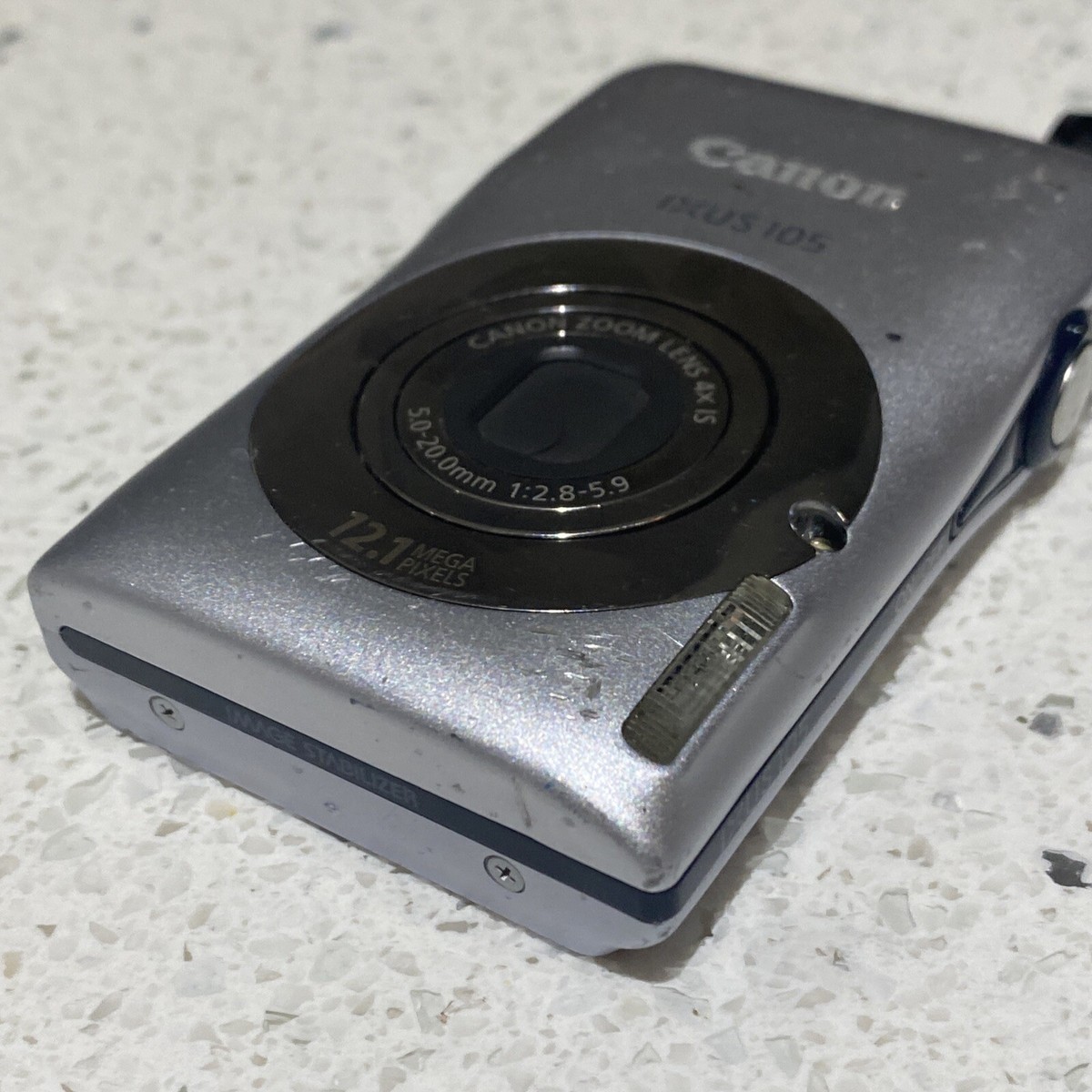 Canon IXUS 105 Compact Digital Camera PC1469 (Silver) | eBay
