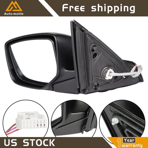 For 2013-2015 2016 Honda Accord Sedan Power Side Left+Right View Mirror Assembly - Picture 10 of 11