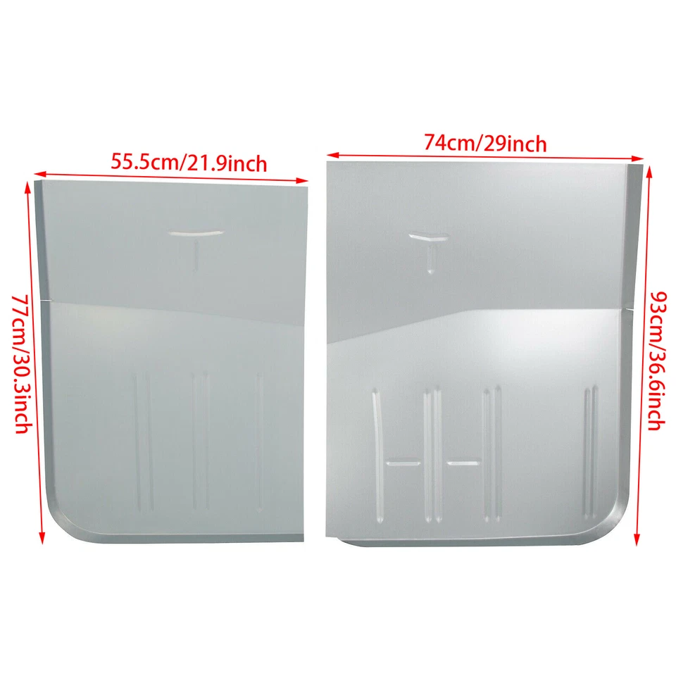 PAIR For 1967 1968 1979 FORD F100 F150 F250 F350 & BRONCO FRONT FLOOR PAN Foto 4 de 4