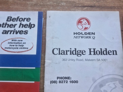 VS statesman caprice holden v8 1995 160k- owners warranty service manual 1485 - Picture 2 of 8