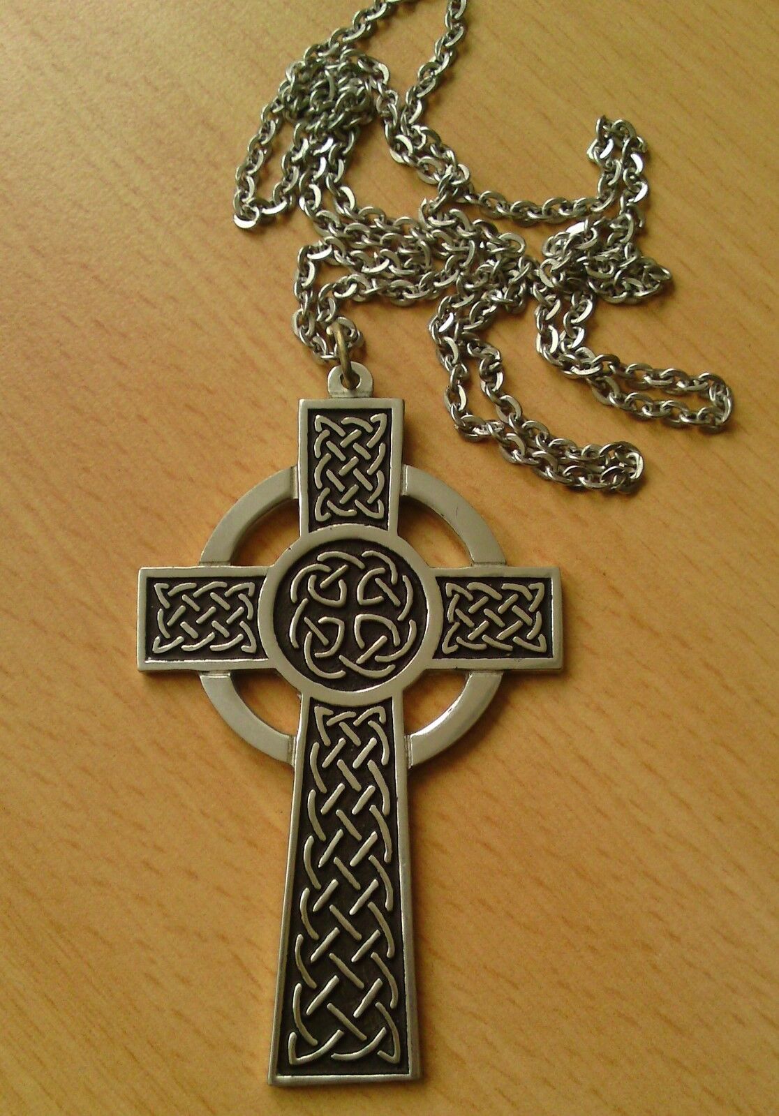 Irisches Kreuz - Celtic Kreuz - Keltenkreuz -Gothic Kreuz Anhänger - (KR85)