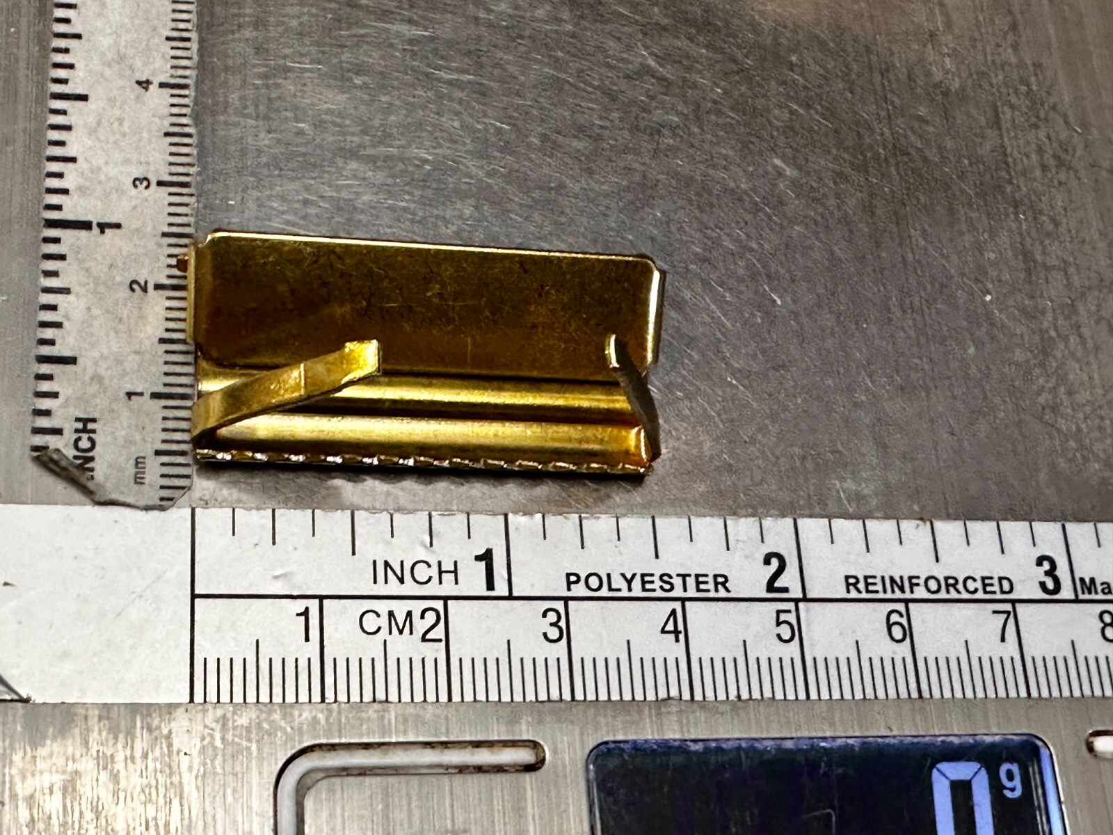 1.5" Grip Tip Belt Suspender Adjuster Slider Replacement Belt Buckle Part