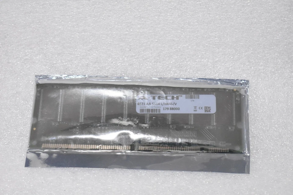A-TECH 6521 AA 5514 L/H44/V 512MB SD PC133 DIMM/133MHZ ECC REGISTERED 179 88000 - Image 3 of 3