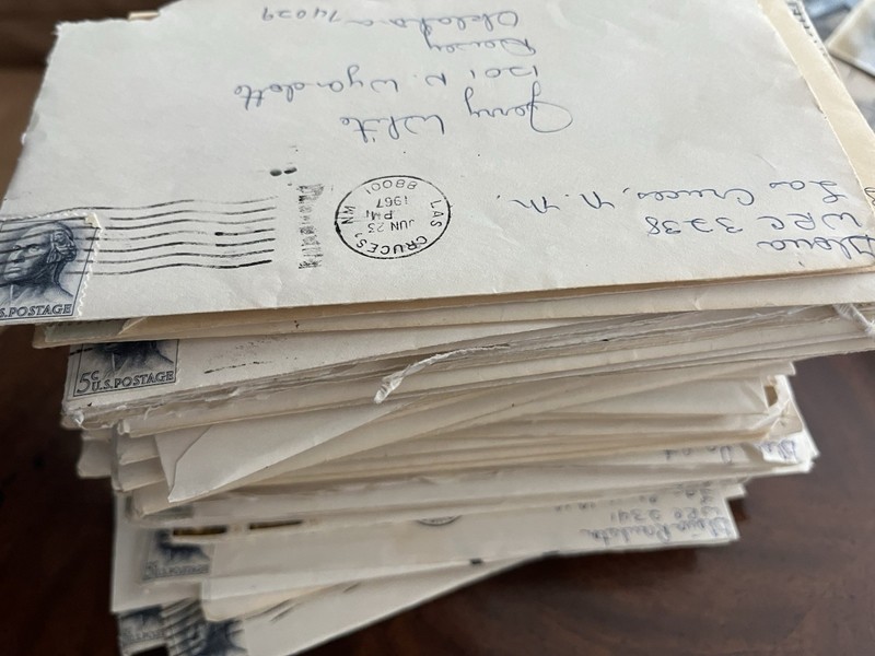Vintage Handwritten Letters Lot Paper Correspondence Ephemera Sweetheart Love